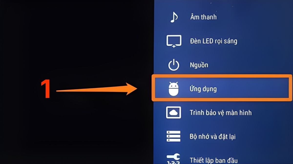 Xóa cache và dữ liệu ứng dụng