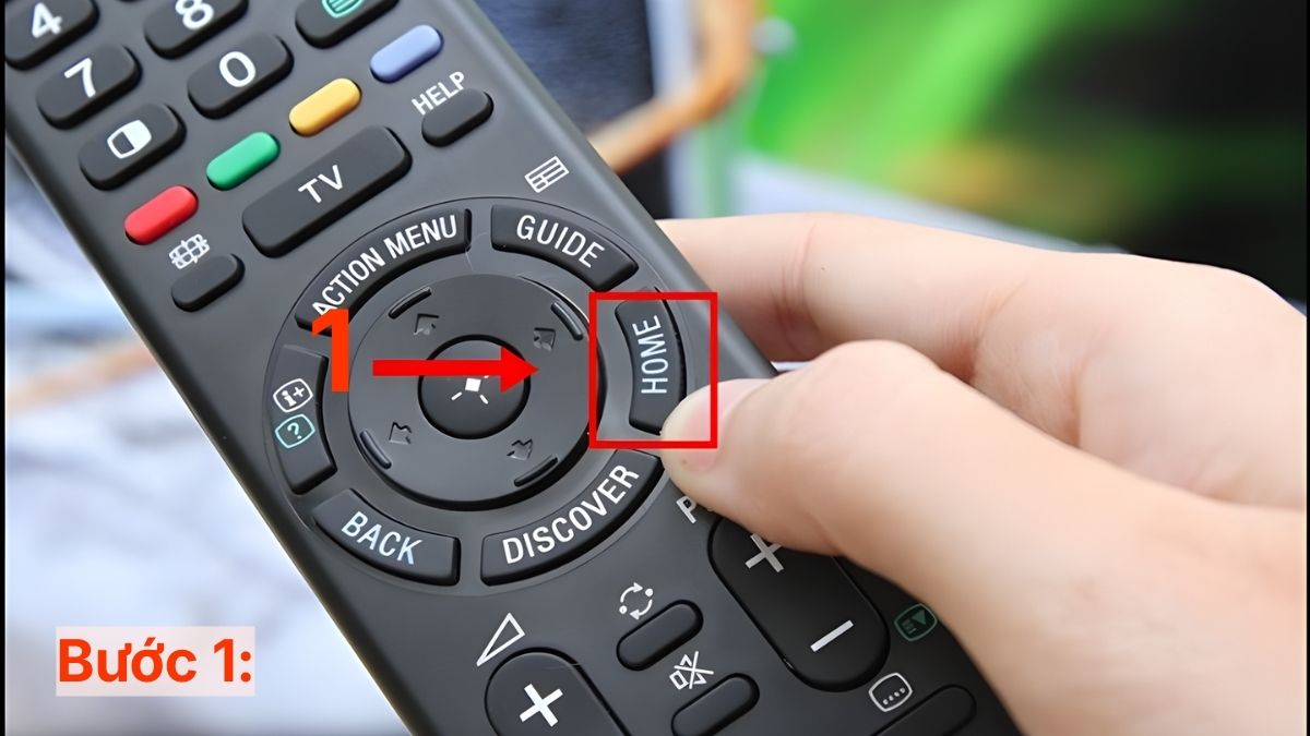 Cập nhật ứng dụng trên tivi Sony