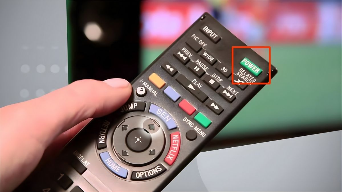 Khởi động lại (Restart) tivi Sony