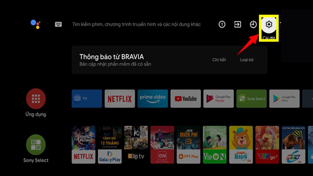 Khôi phục cài đặt gốc (nếu vào được menu)