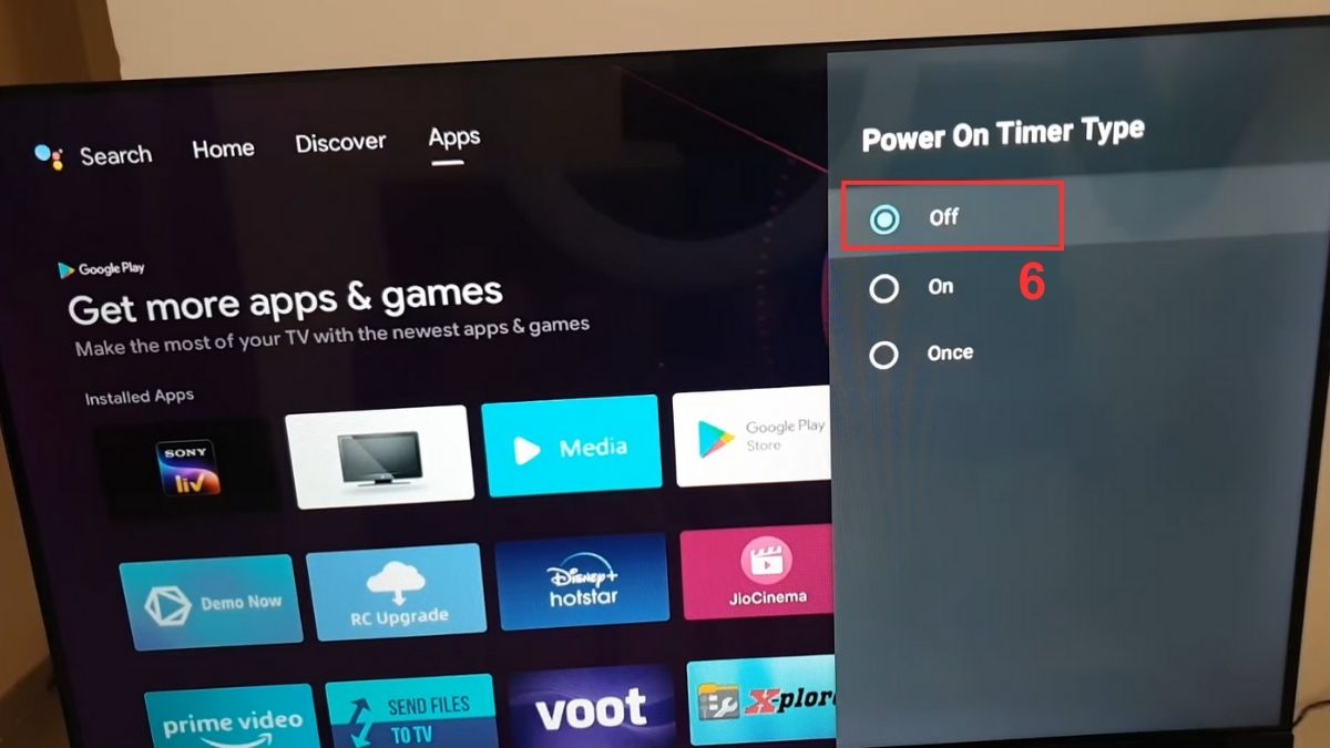 Tắt chế độ hẹn giờ và tiết kiệm điện