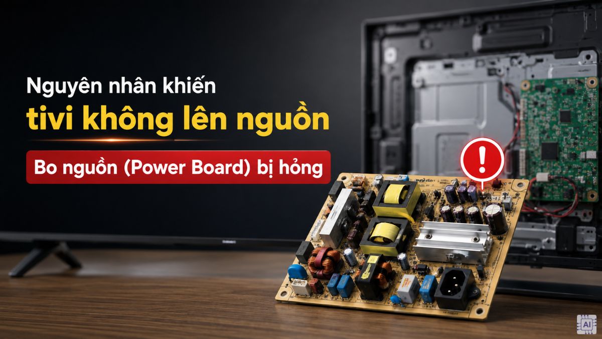 Bo nguồn (Power Board) bị hỏng