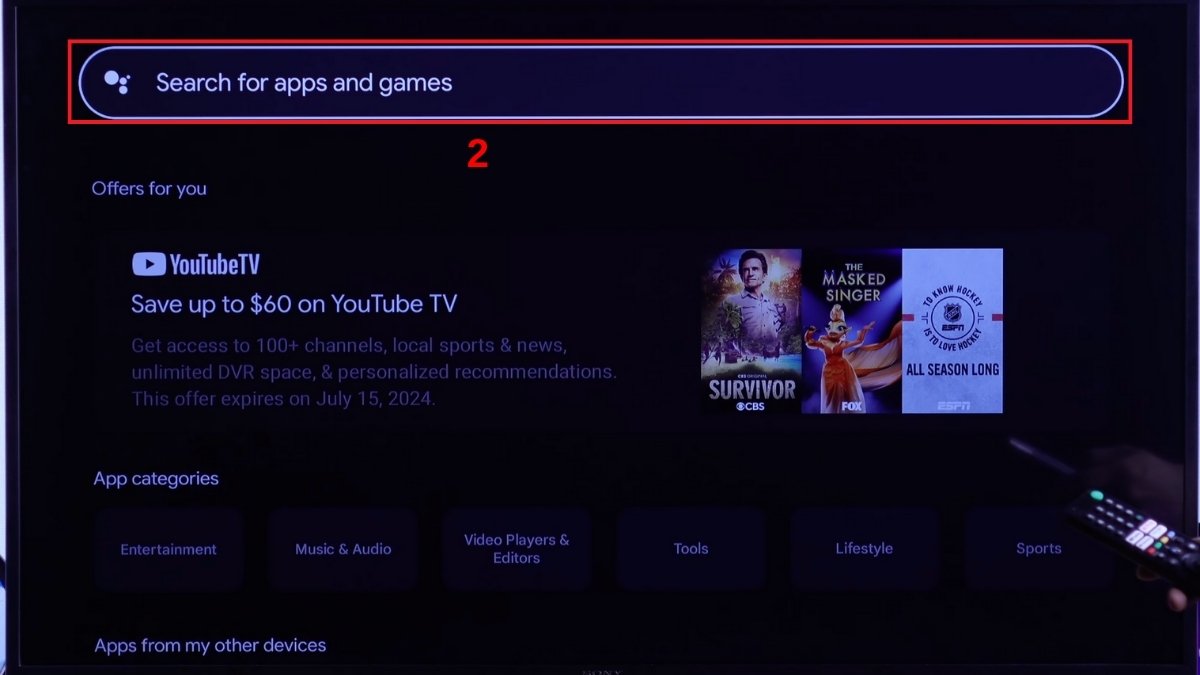 Cài đặt trình duyệt khác là một giải pháp thay thế khi trình duyệt mặc định trên tivi Sony bị lỗi