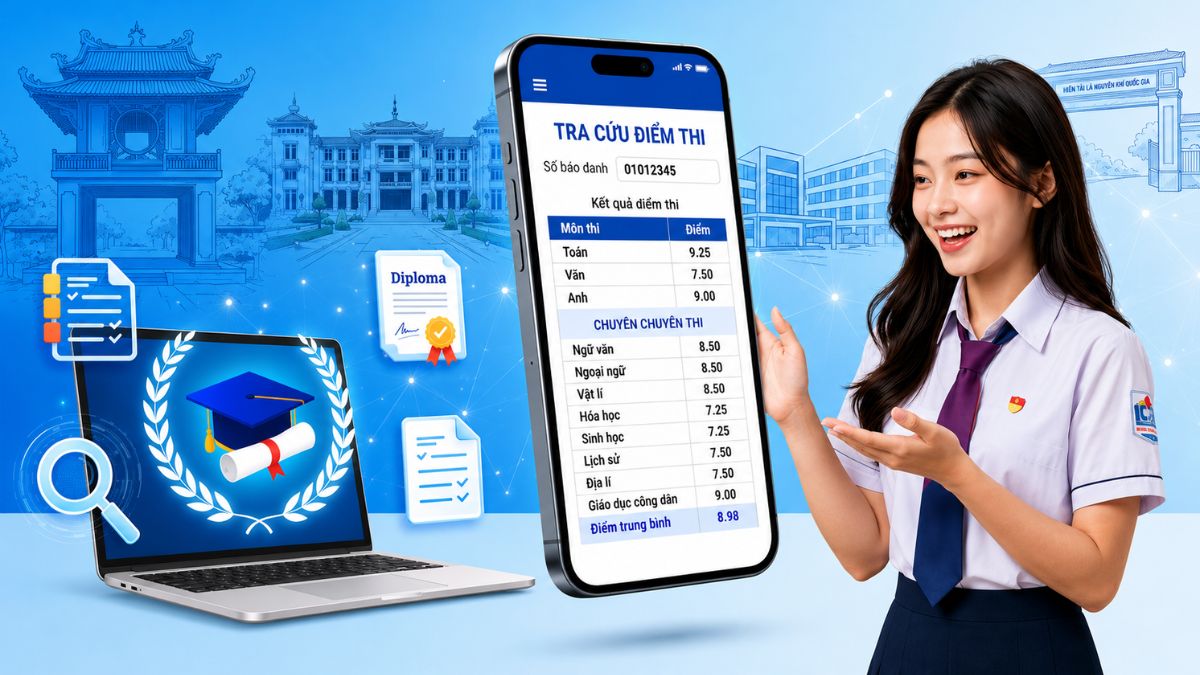 Link tra cứu điểm thi THPT Lạng Sơn năm 2026