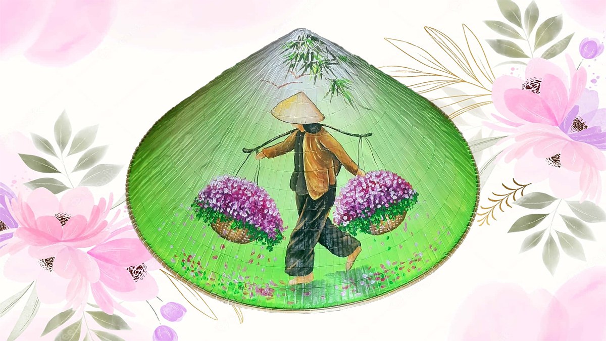 Trang trí nón lá là hành động ý nghĩa ngày 20/10