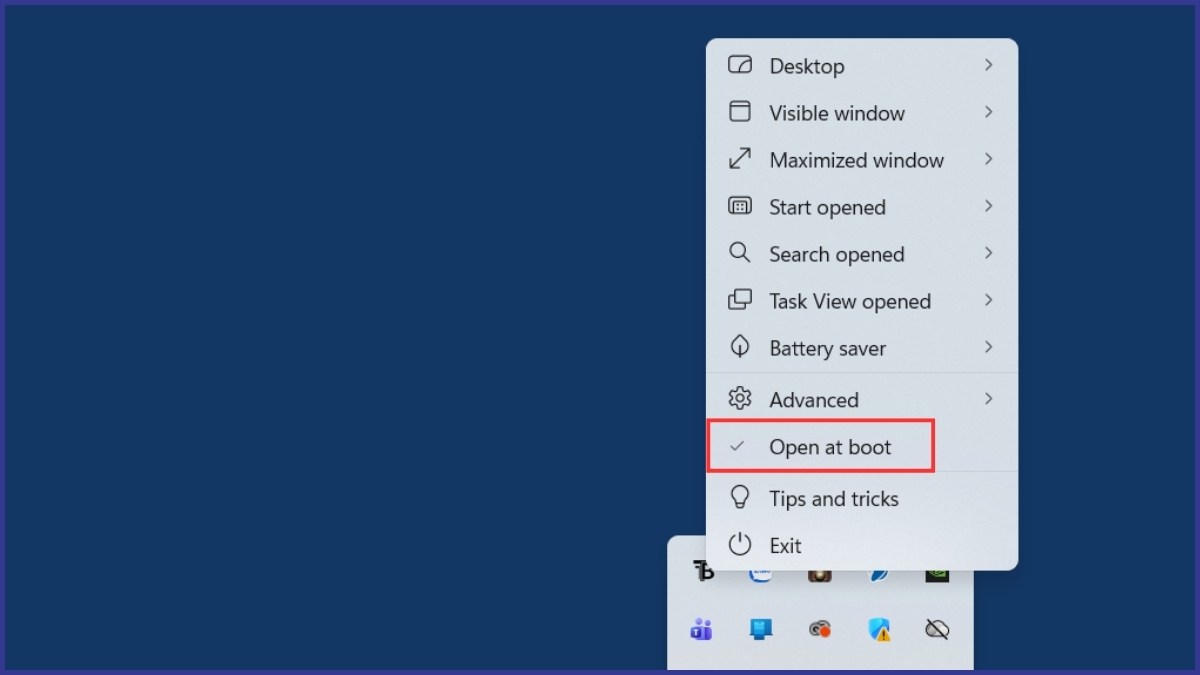 Cách bật phần mềm chạy cùng Windows