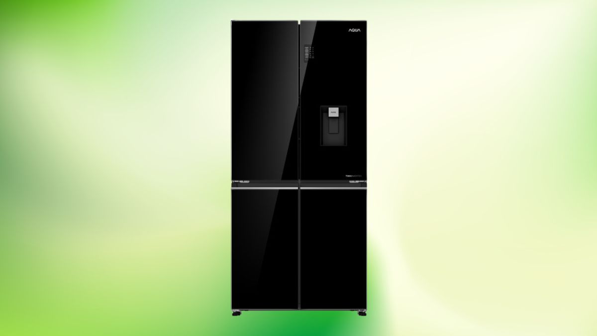 Tủ lạnh có khoá AQUA AQR-M536XA(WGB) 469L