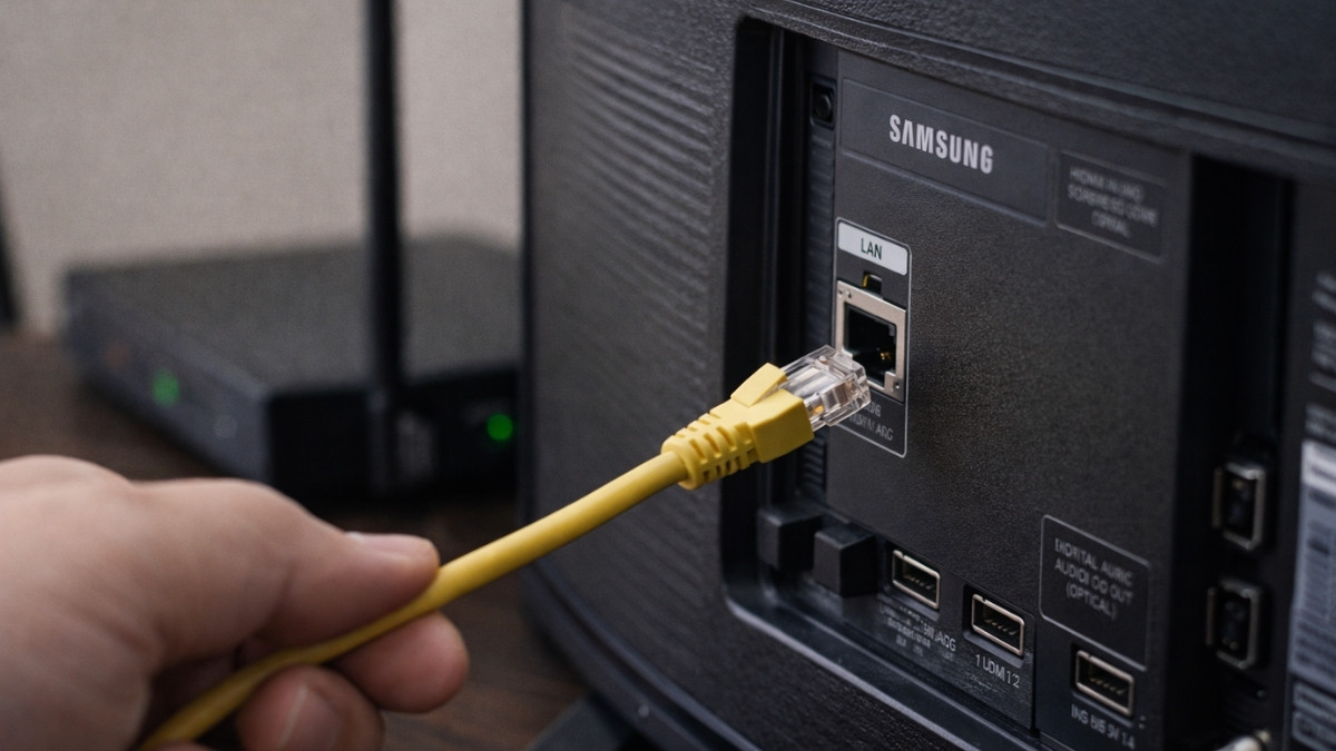 Giải pháp thay thế khi Module WiFi của TV Samsung bị hỏng 