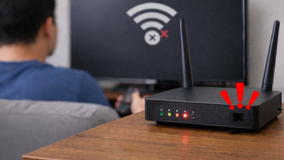 Chỉ reset TV mà không kiểm tra router