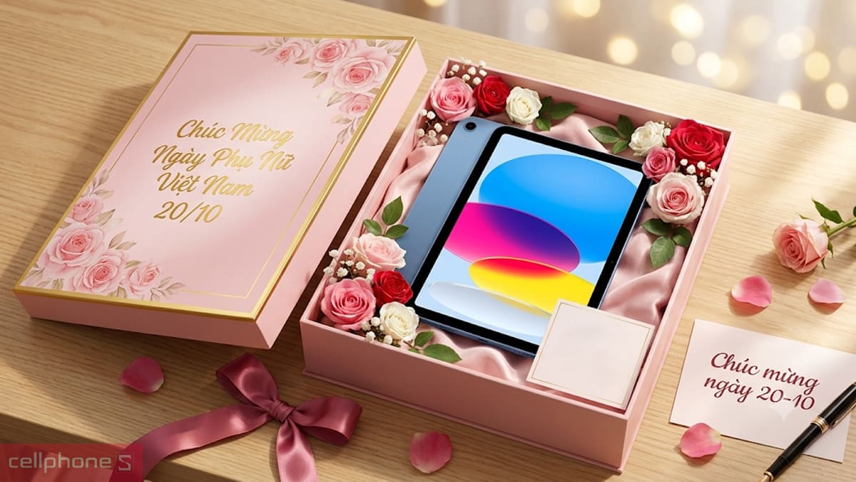 Tablet làm quà dịp ưu đãi 20/10