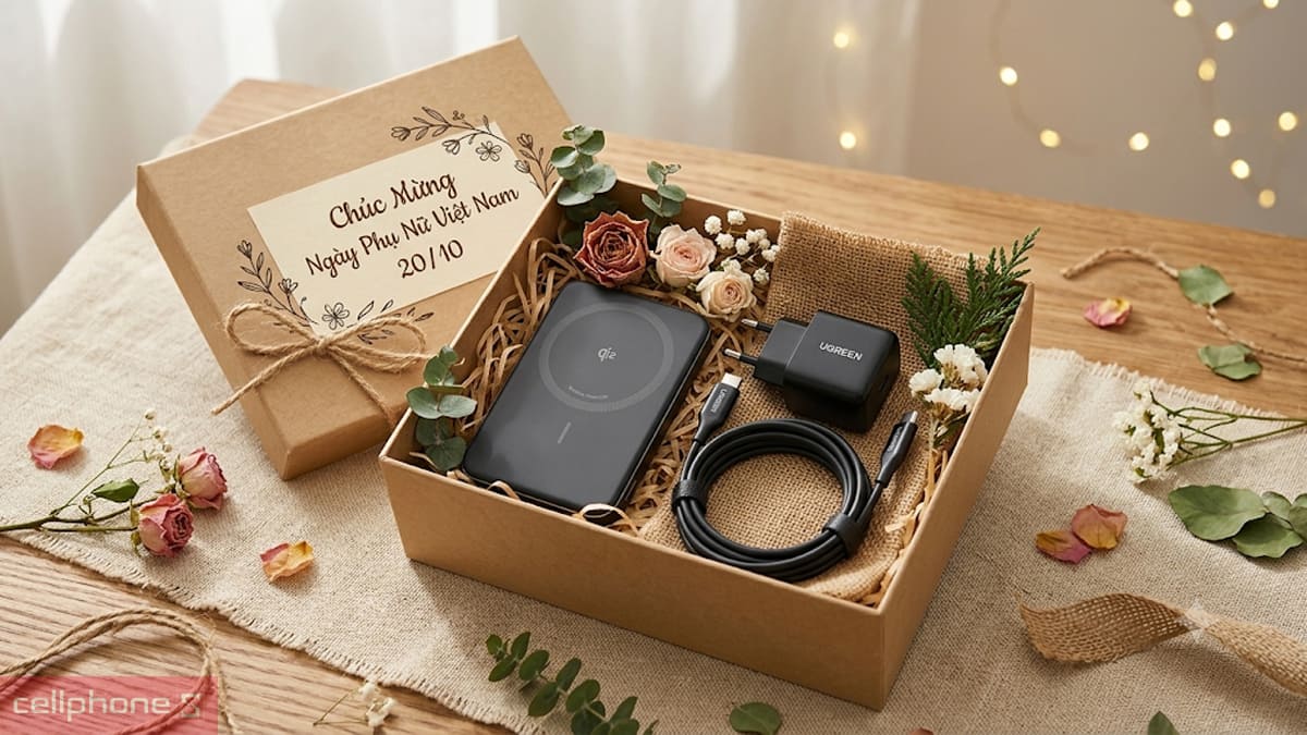 Sạc dự phòng làm quà tặng đồng nghiệp