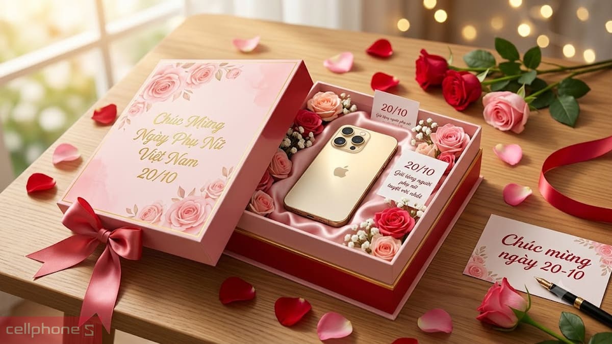 Điện thoại làm quà tặng vợ, người yêu