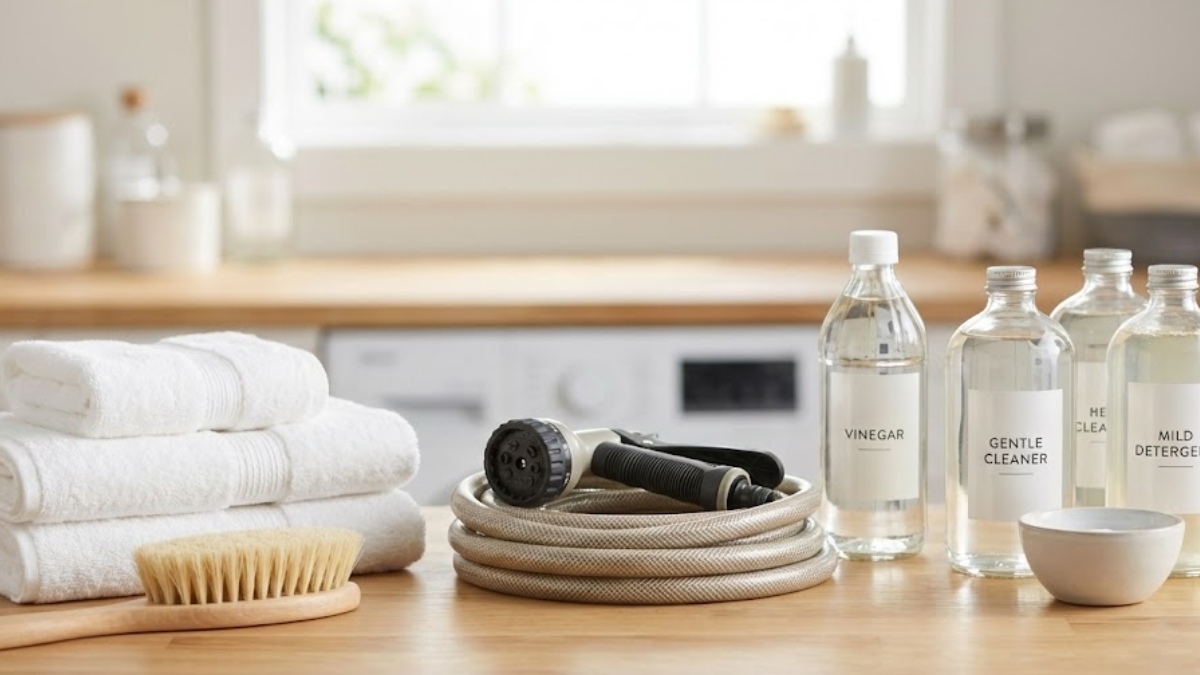 Chuẩn bị trước khi vệ sinh máy sấy quần áo