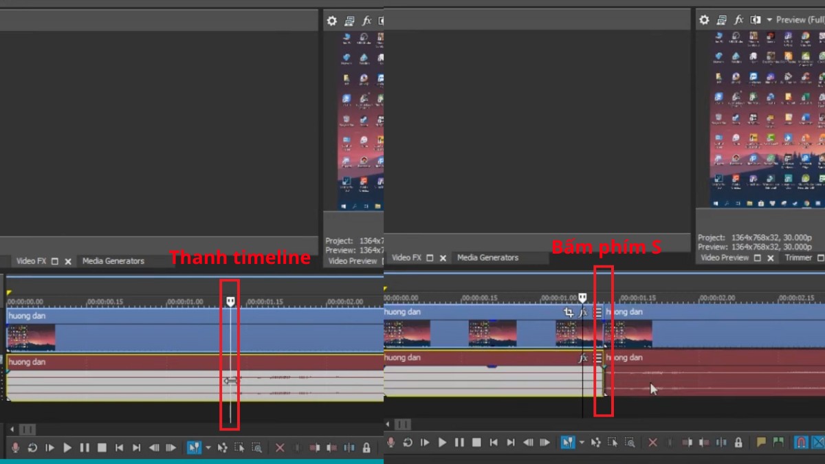 Hướng dẫn chi tiết từng bước sử dụng Vegas Pro