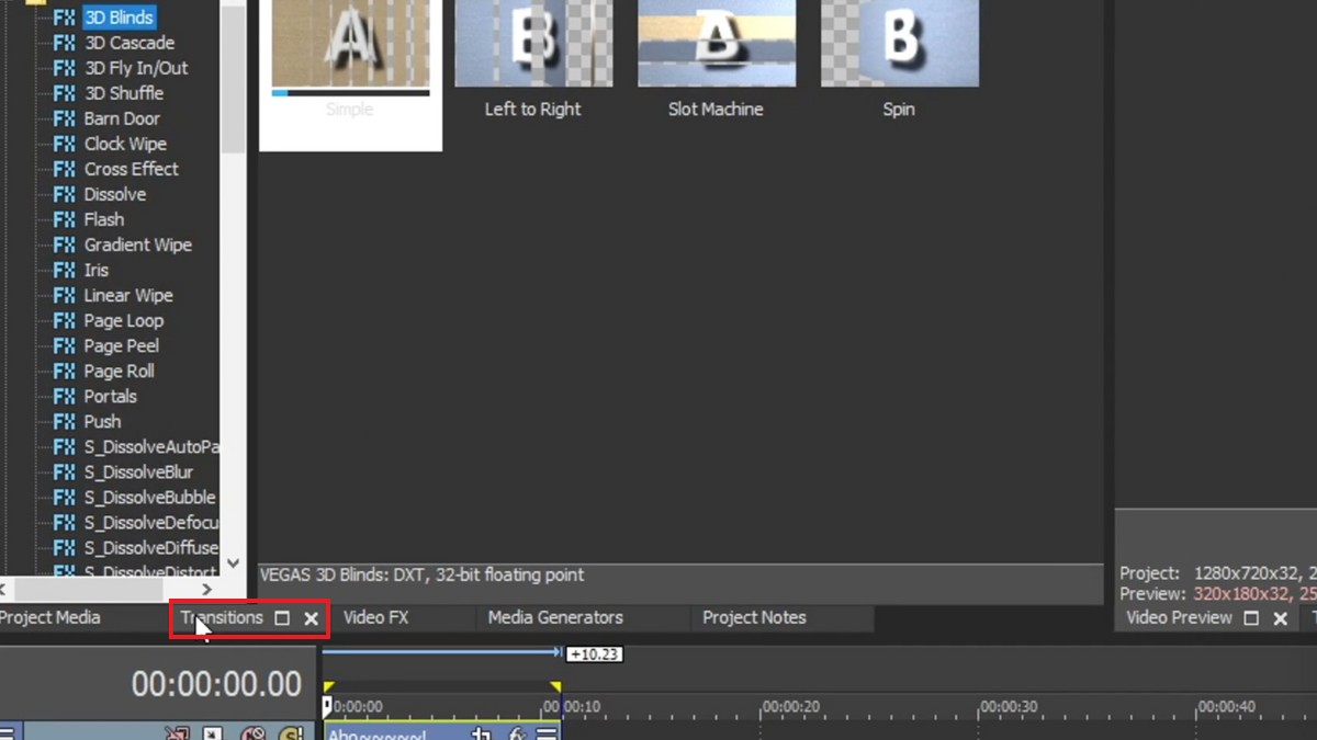 Hướng dẫn chi tiết từng bước sử dụng Vegas Pro