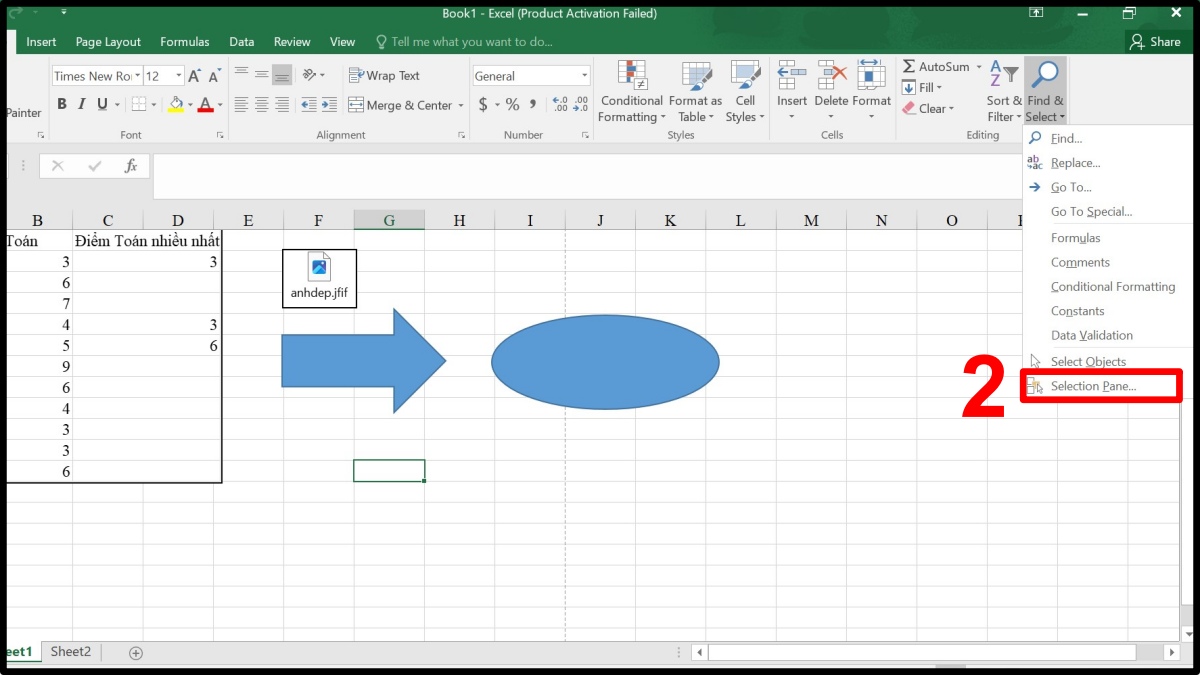 Xóa Object có chọn lọc bằng Selection Pane