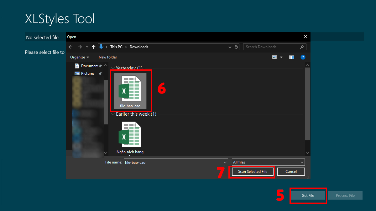 Dùng công cụ hỗ trợ để xóa style rác trong Excel