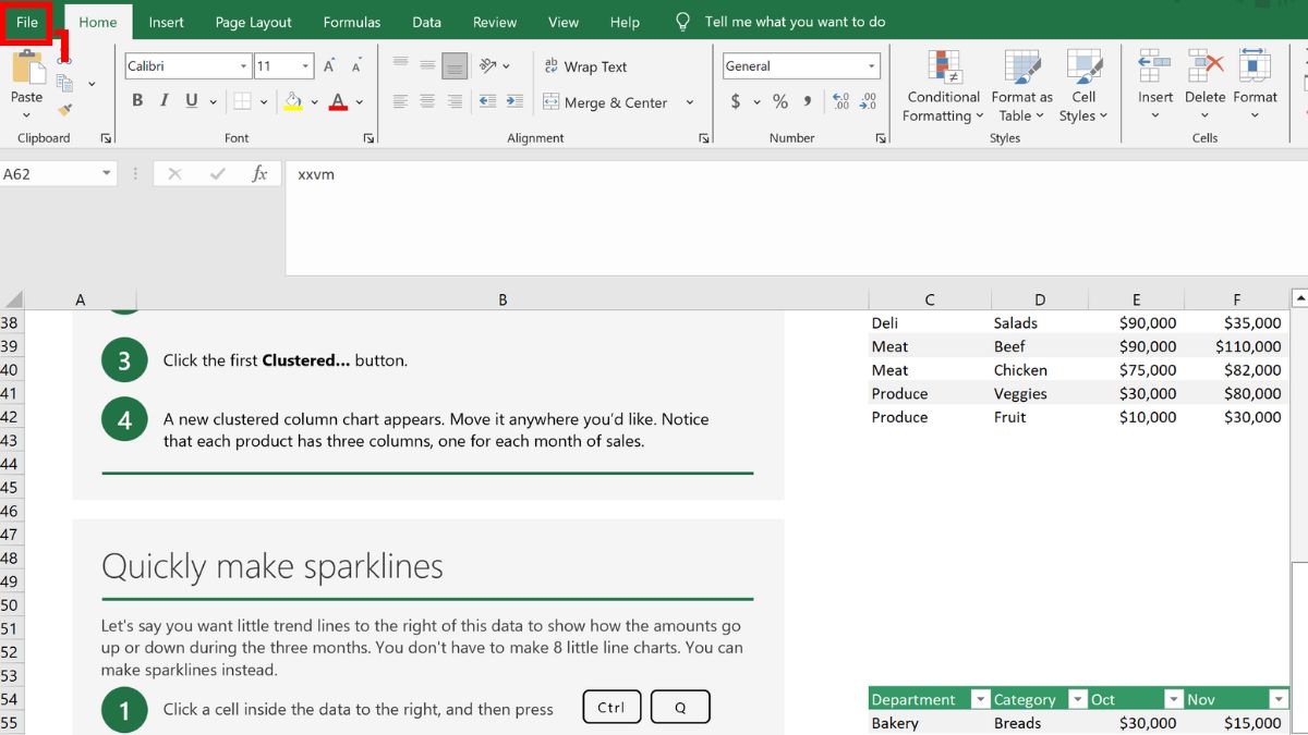 Xem lịch sử chỉnh sửa file Excel trên Excel 2016/2019