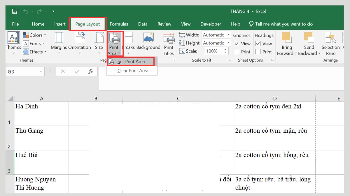 Khắc phục nội dung trong Excel bị cắt mất
