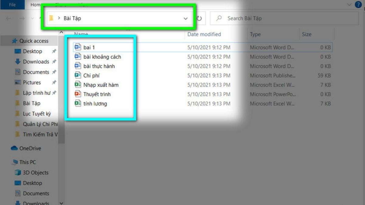 Lợi ích của việc xuất tên file trong folder ra Excel
