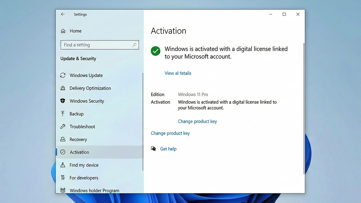 Kiểm tra lại trạng thái bản quyền Windows