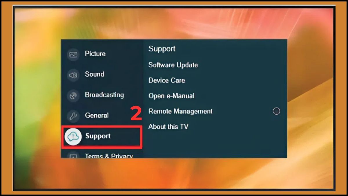 Cập nhật firmware tivi Samsung