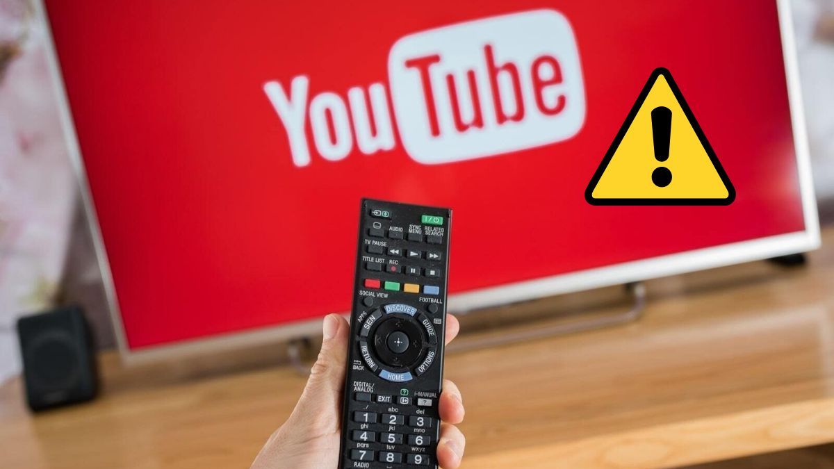 Nhận biết Youtube trên TV Sony bị mất tiếng