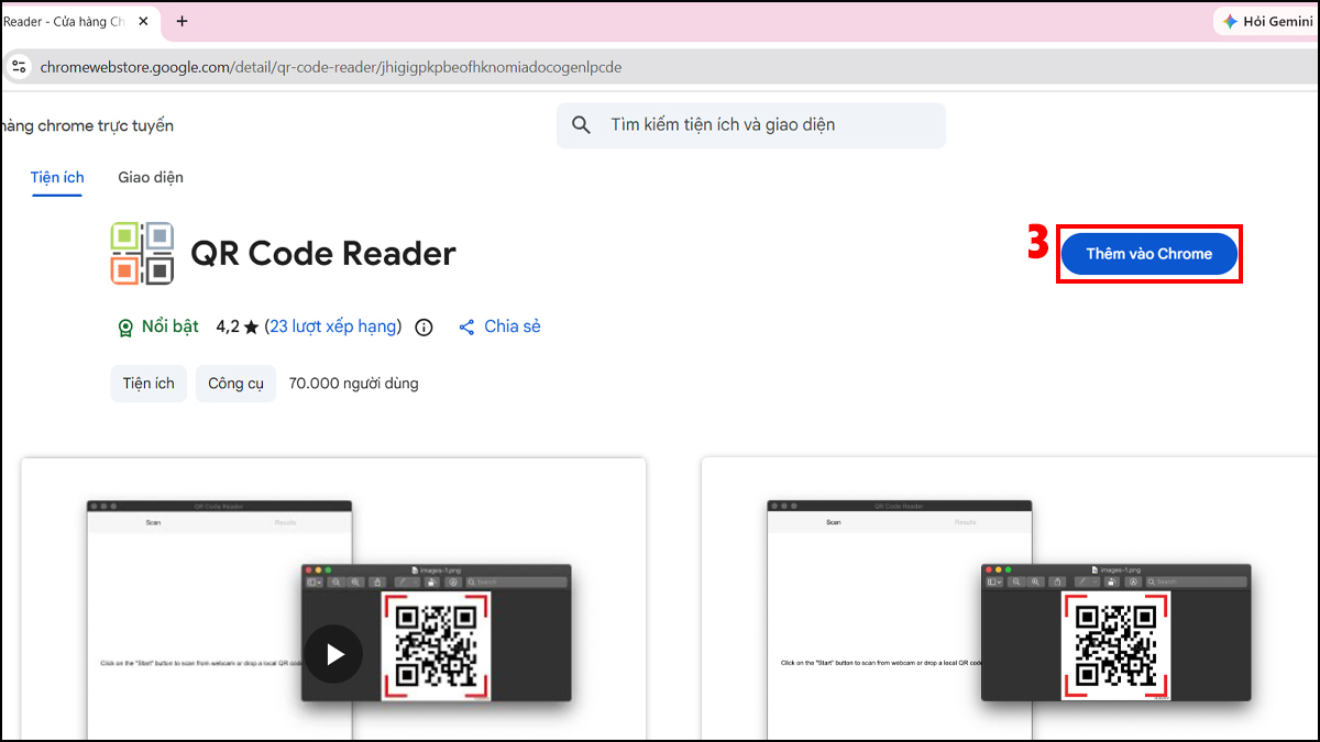 Dùng tiện ích mở rộng trình duyệt hỗ trợ quét QR  Zalo trên máy tính