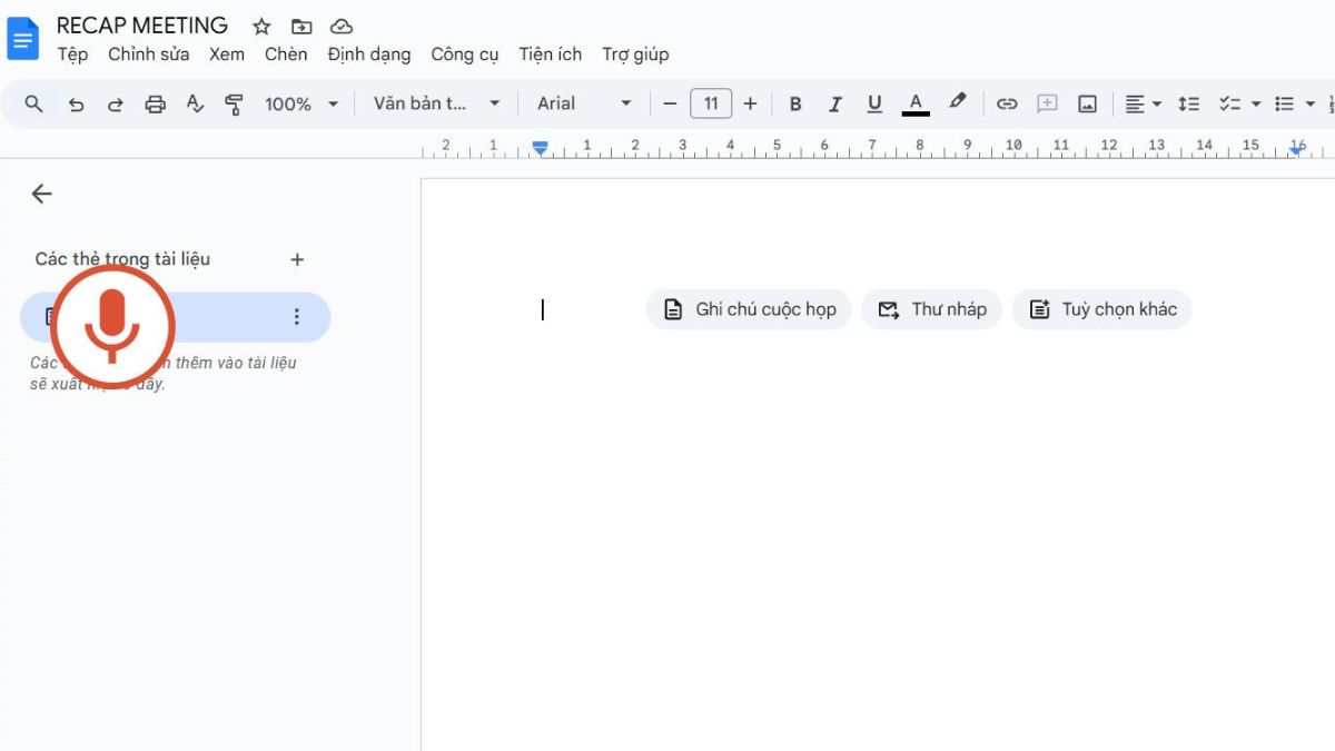 Cách bật và sử dụng Google Docs Voice Typing bước 4