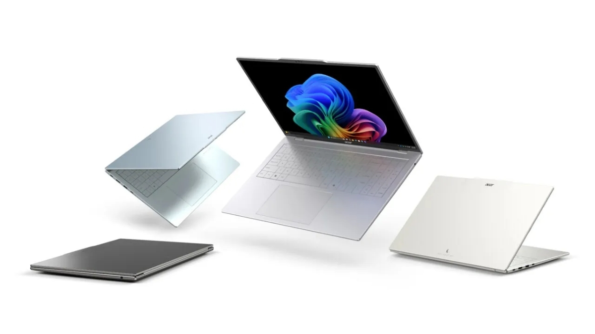 Acer Swift Air 16 là mẫu laptop Windows mỏng nhẹ đạt chuẩn Copilot+, chỉ nặng 0.99 kg