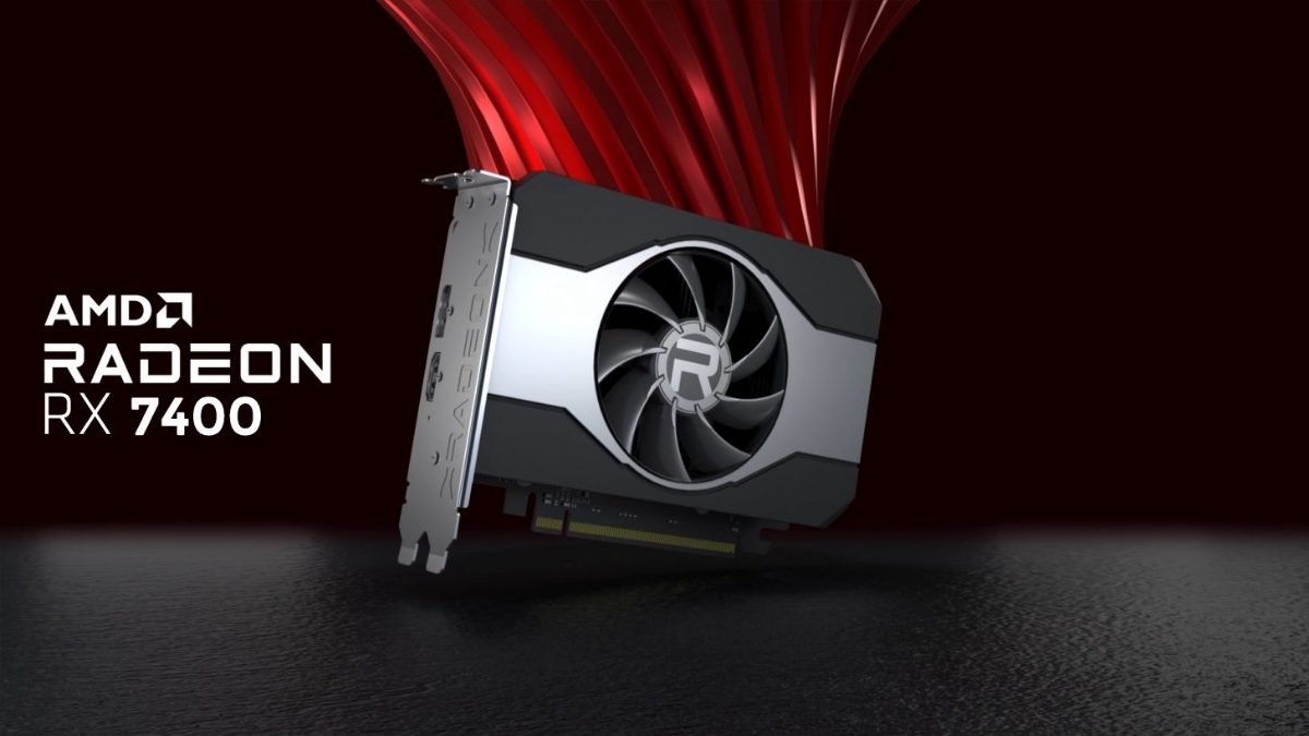 AMD Radeon RX 7400 ra mắt: Ray Tracing cho game thủ "bình dân", công suất chỉ 55W