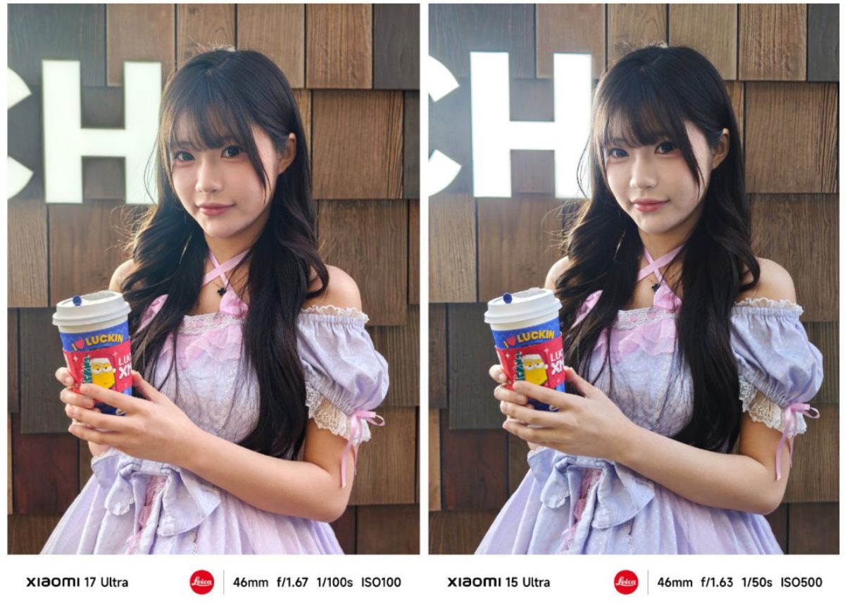 Xiaomi 17 Ultra tái tạo tông màu da hồng hào, tự nhiên và giữ được kết cấu da chân thực hơn