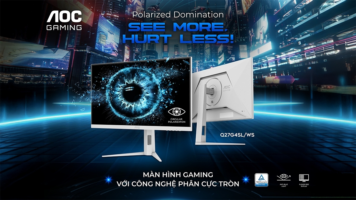 AOC ra mắt loạt sản phẩm màn hình gaming mới trong dịp cuối năm 2025 AOC ra mắt loạt sản phẩm màn hình gaming mới trong dịp cuối năm 2025