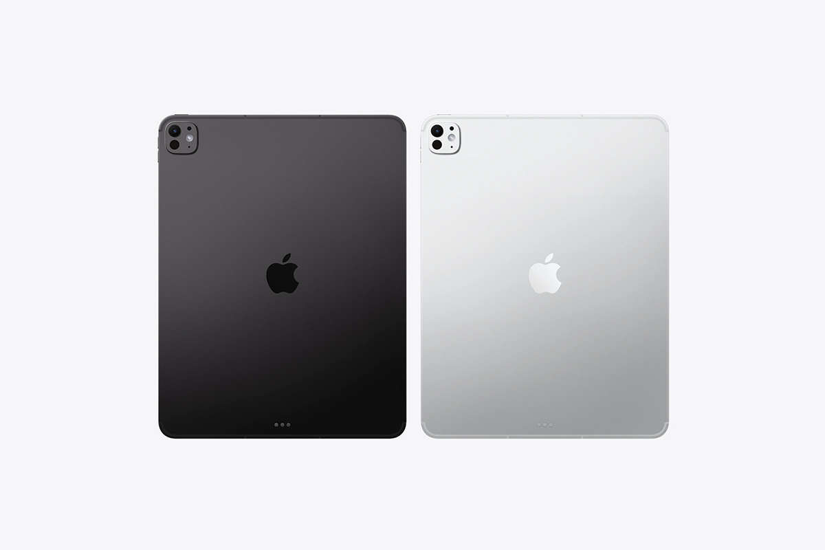 iPad Pro mới có hai màu Bạc và Đen Không Gian với hai kích thước 11 inch và 13 inch. Ảnh: Apple