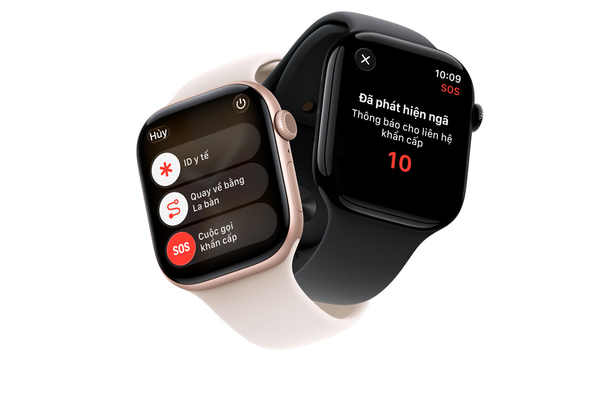 Apple Watch Series 11 có thiết kế mỏng nhẹ quen thuộc với hai kích thước 42mm và 46mm. Ảnh: Apple