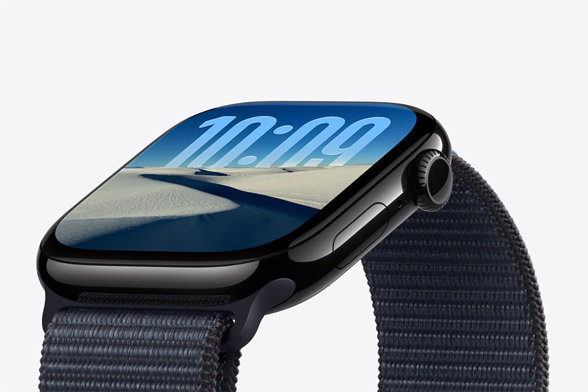 Phiên bản Apple Watch Series 11 vỏ nhôm có mặt kính Ion-X chống trầy xước tốt hơn gấp 2 lần.