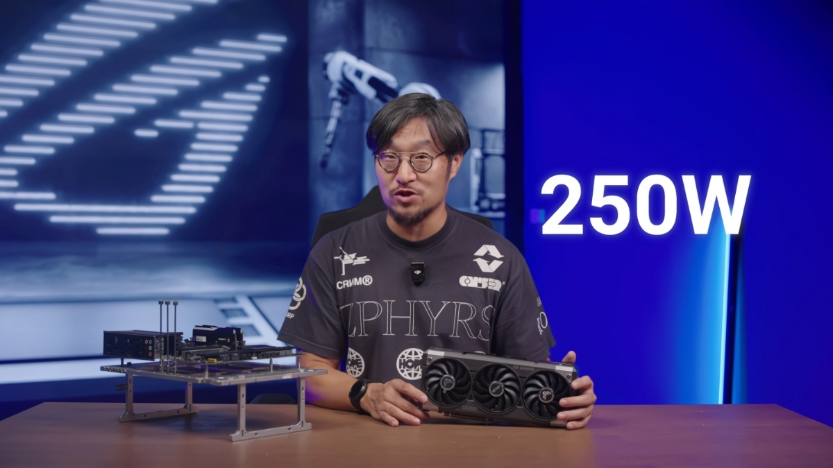 ASUS hé lộ concept card đồ họa không cần dây nguồn, lấy điện trực tiếp từ bo mạch chủ