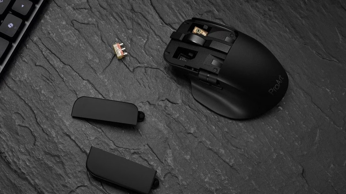 ASUS ProArt MD301 lộ diện: Đối thủ của Logitech MX Master 3S, "độ" được switch