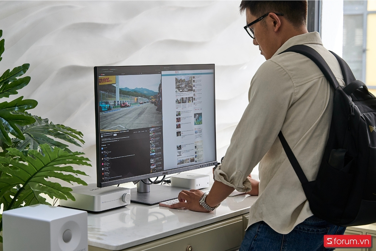 ngoại hình và thiết kế thực tế của ProArt PA27JCV và ProArt PA32QCV