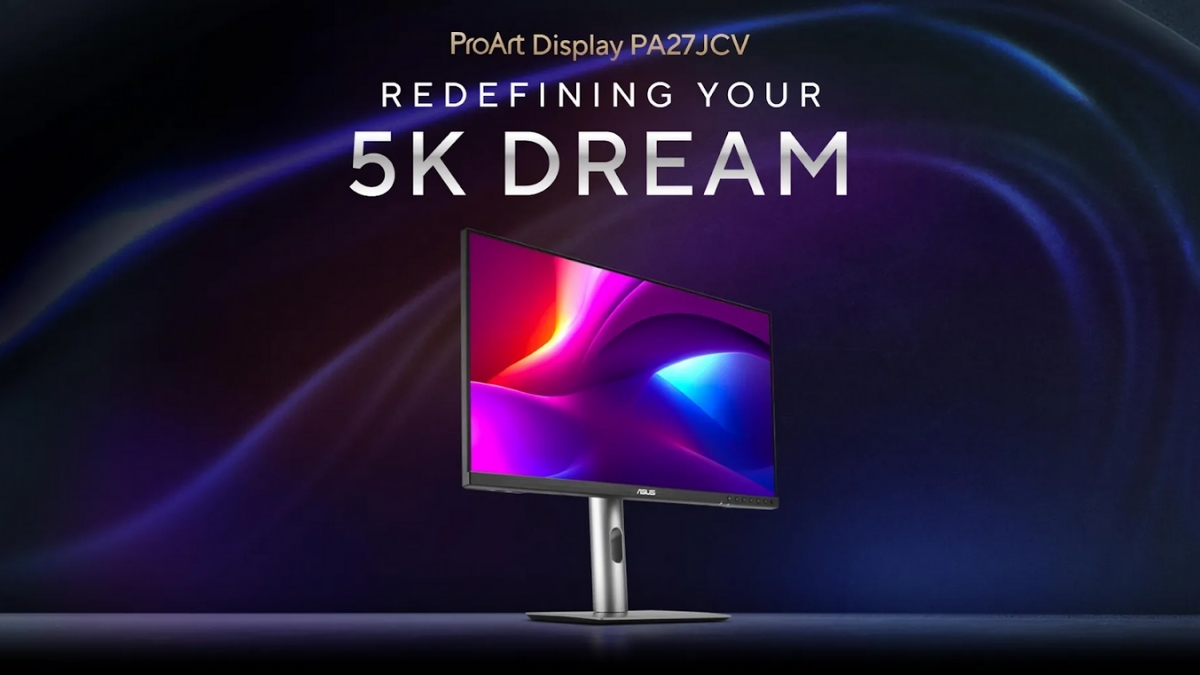 ASUS ra mắt dòng màn hình ProArt PA32QCV & PA27JCV – Định hình chuẩn hiển thị 5K/6K