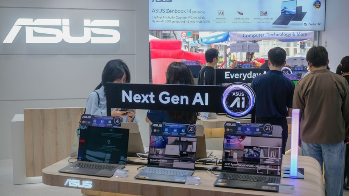 ASUS cũng đang mở rộng các không gian trải nghiệm tại Việt Nam cho người dùng trải nghiệm