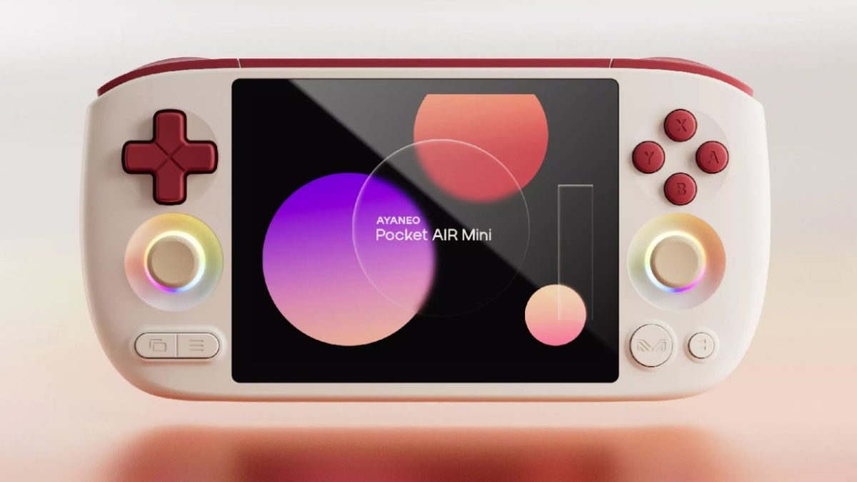 Ayaneo Pocket Air Mini được trang bị màn hình LCD 4.2 inch với tỷ lệ 4:3
