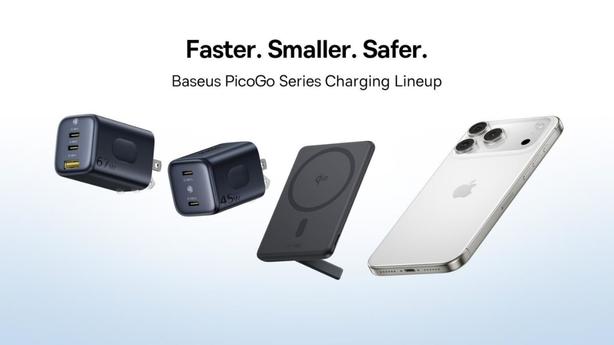 Baseus ra mắt dòng PicoGo II với bộ sạc GaN nhỏ gọn và phụ kiện từ tính Qi2.2, giá từ 460 nghìn đồng