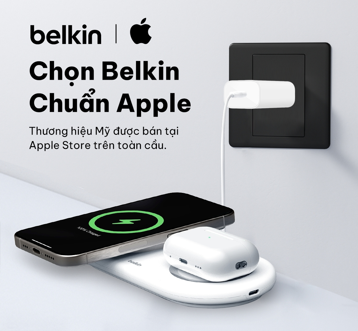 Belkin là một trong những đối tác chiến lược hàng đầu của Apple trong lĩnh vực phụ kiện