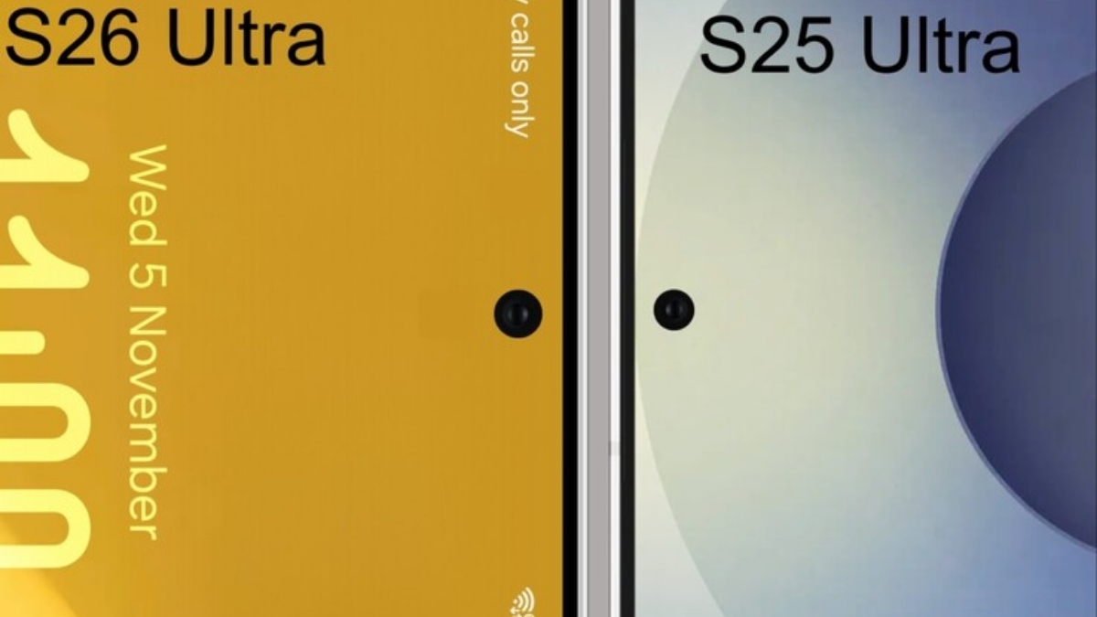 Nâng cấp camera selfie S26 Ultra: Góc rộng hơn với 85° nhưng "nốt ruồi" 4mm to hơn S25 Ultra?