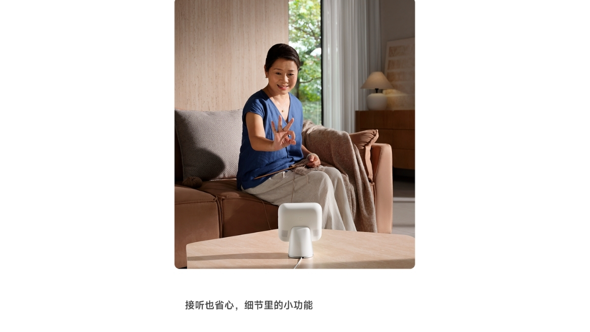 Cảm biến 8MP cho khả năng quay video 4K sắc nét cùng hệ thống xoay 360 độ linh hoạt