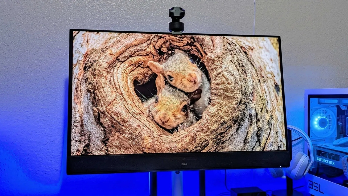 Cận cảnh Dell S3225QC: Màn hình 4K QD-OLED 120Hz, 5 loa không gian 25W nhưng cổng kết nối hạn chế, giá 21.6 triệu