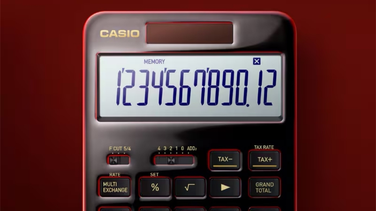 Casio S100X-JC1-U The Special One trang bị một màn hình FSTN LCD có độ tương phản cực cao