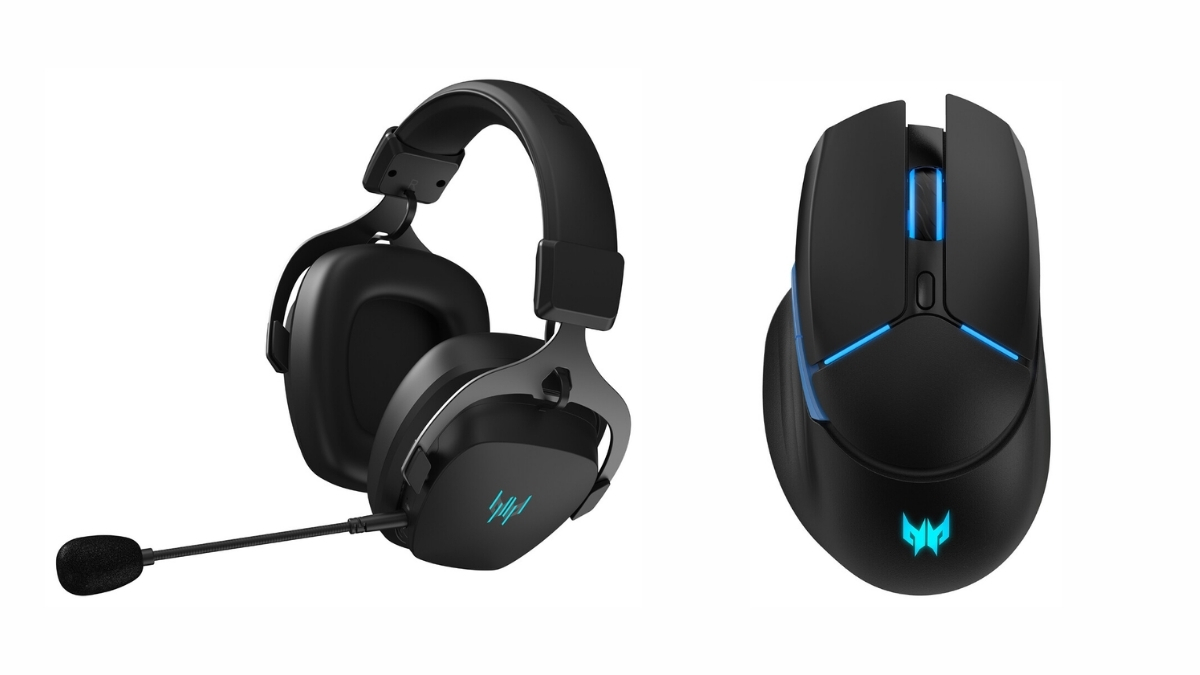 Tai nghe Predator Galea 570 với driver 50mm và chuột Predator Cestus 530 26,000 DPI mới từ Acer