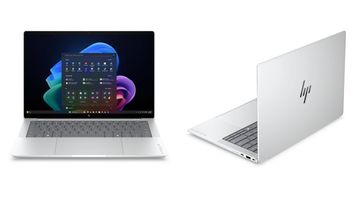 Màn hình và thiết kế của HP EliteBook X G2i, được trang bị chip Intel Core Ultra (Panther Lake) vPro